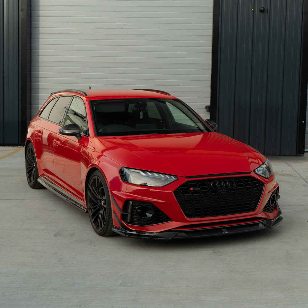Audi A4/S4/RS4/A5/S5/RS5 B9 2016-2025 Pre-preg Carbon Fibre Mirrors - With Lane Assist - view 3
