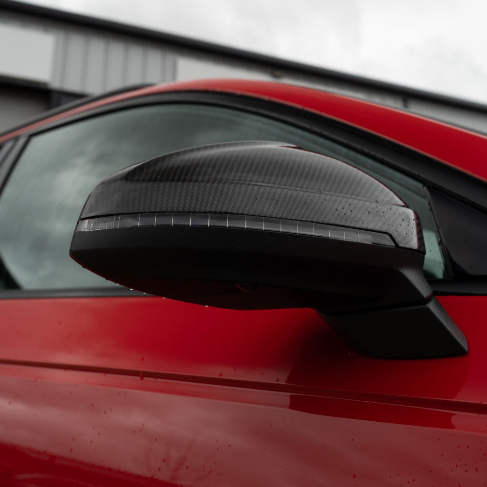 Audi A4/S4/RS4/A5/S5/RS5 B9 2016-2025 Pre-preg Carbon Fibre Mirrors - With Lane Assist - view 5