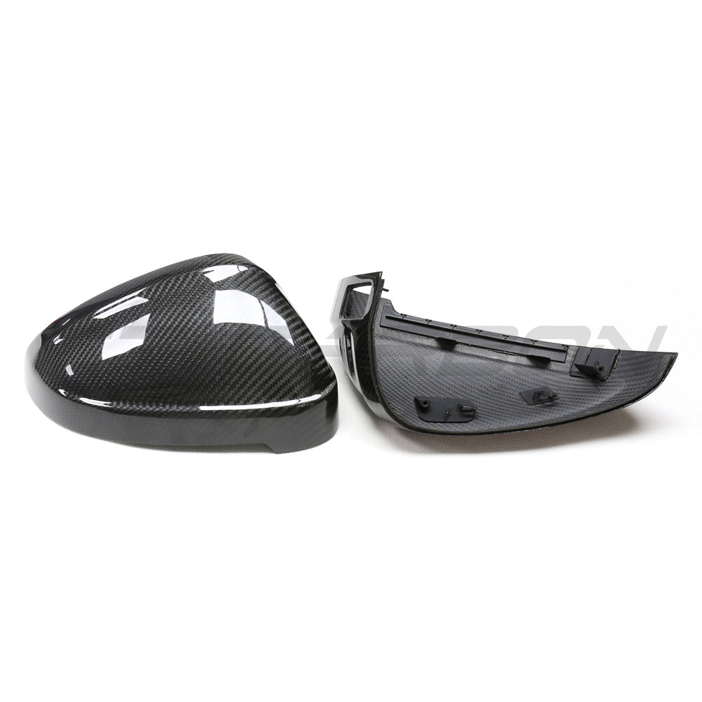 Audi A4/S4/RS4/A5/S5/RS5 B9 2016-2025 Pre-preg Carbon Fibre Mirrors - With Lane Assist - view 6