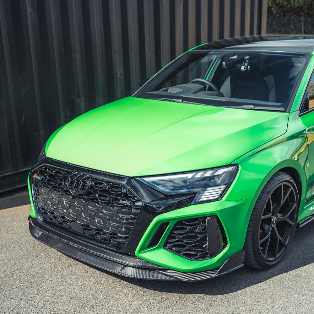 Audi RS3 8Y 2022-2024 Carbon Fibre Splitter V1 - CT Design - view 2