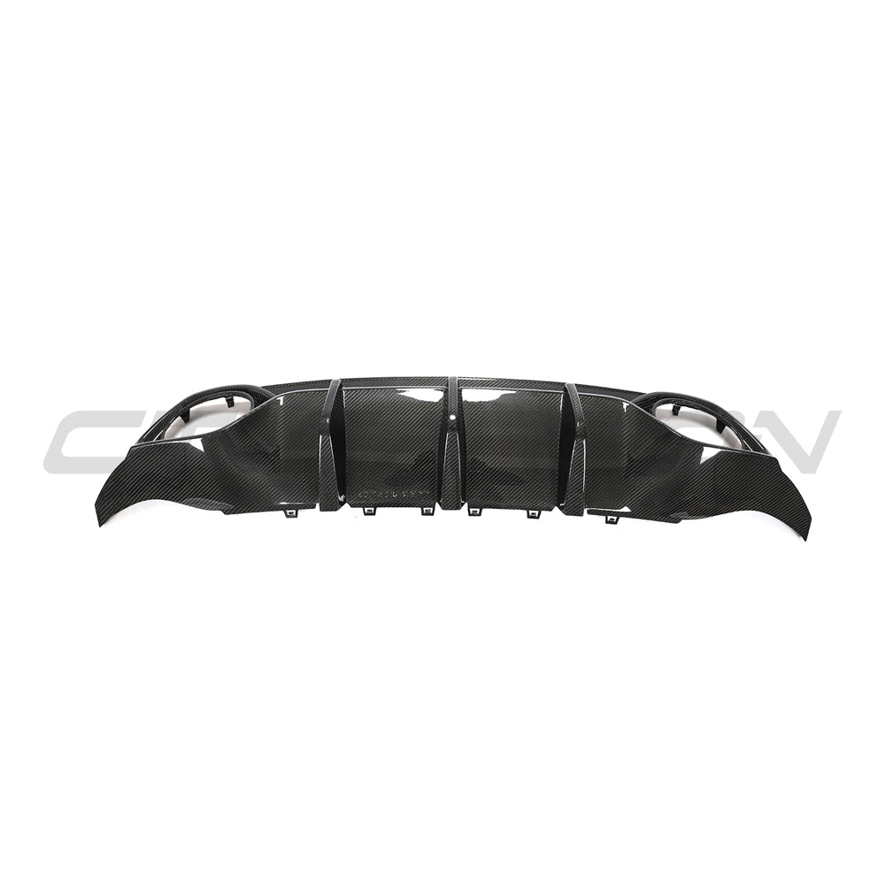Audi RS3 8Y 2022-2024 Sportback Carbon Fibre Diffuser - V1 - CT Design - view 11