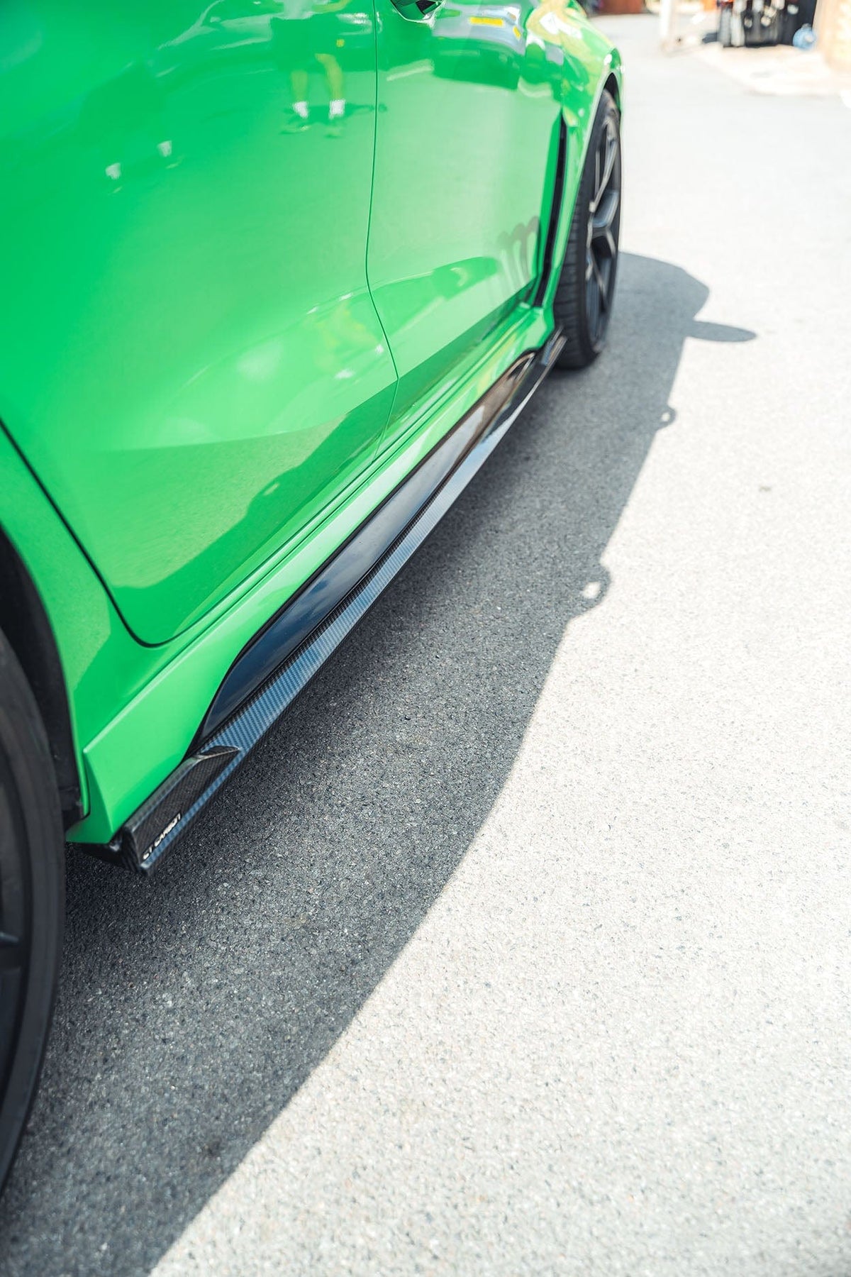 Audi RS3 8Y 2022+ Carbon Fibre Side Skirts V1 - CT Design - view 2