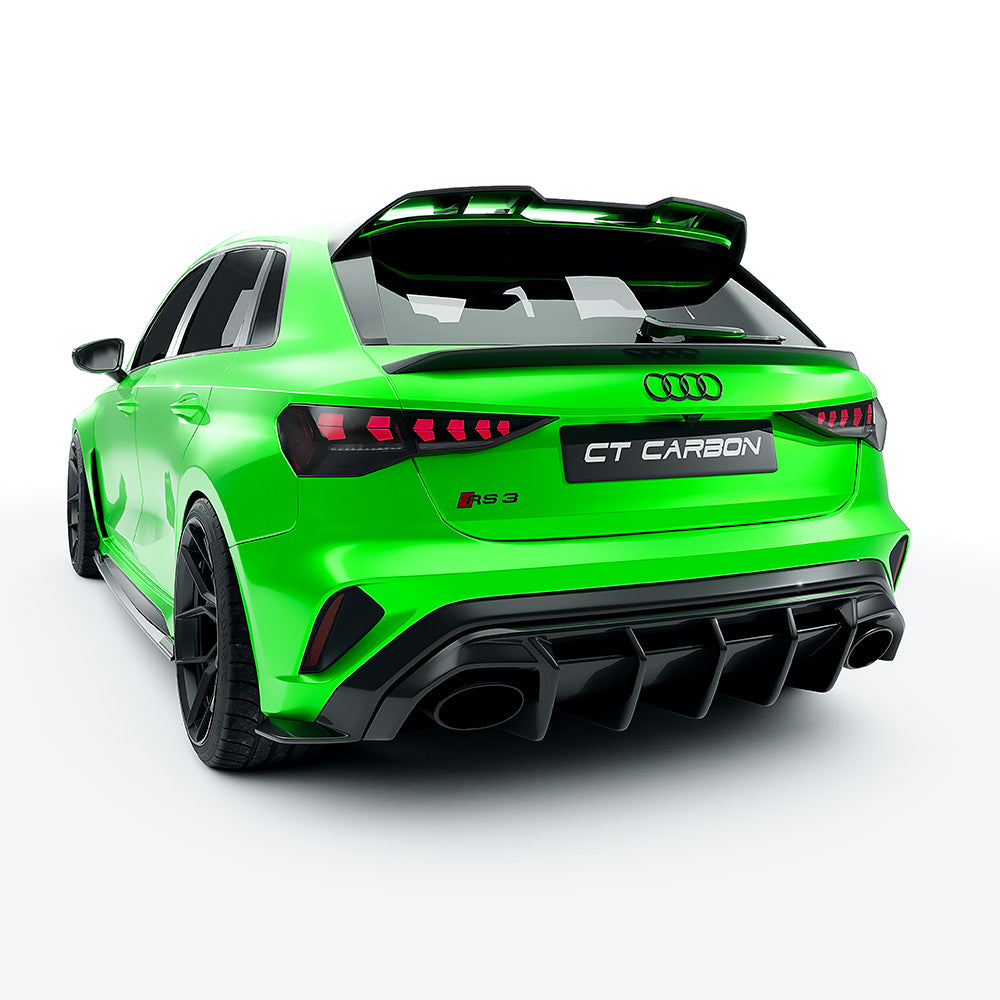 Audi RS3 8Y 2025+ Facelift Sportback Full Carbon Fibre Kit - CT Design - view 6