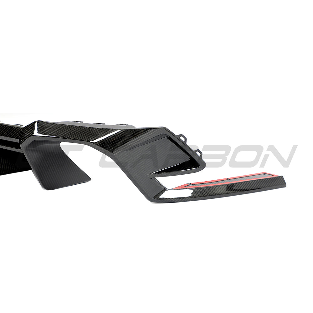 Audi RS4 B9 & B9.5 2016-2024 Carbon Fibre Diffuser - CT Design - view 12