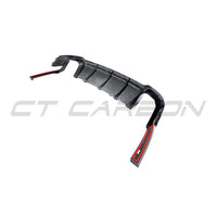 Audi RS4 B9 & B9.5 2016-2024 Carbon Fibre Diffuser - CT Design - view 13