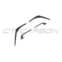 Audi RS4 B9.5 Carbon Fibre Front Canards- CT Design - view 7