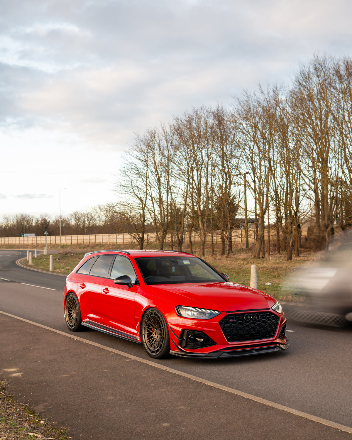 Audi RS4 B9.5 Carbon Fibre Side Skirts - CT Design - view 10