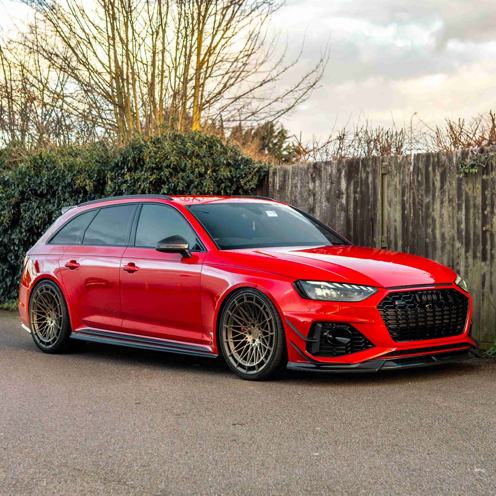 Audi RS4 B9.5 Carbon Fibre Front Canards- CT Design - view 6