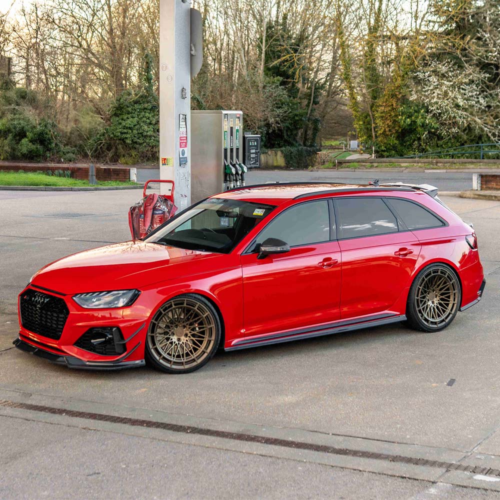 Audi RS4 B9.5 Carbon Fibre Front Canards- CT Design - view 4