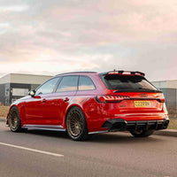 Audi A4/S4/RS4 B9 & 9.5 Carbon Fibre Middle Spoiler - CT Design - view 2