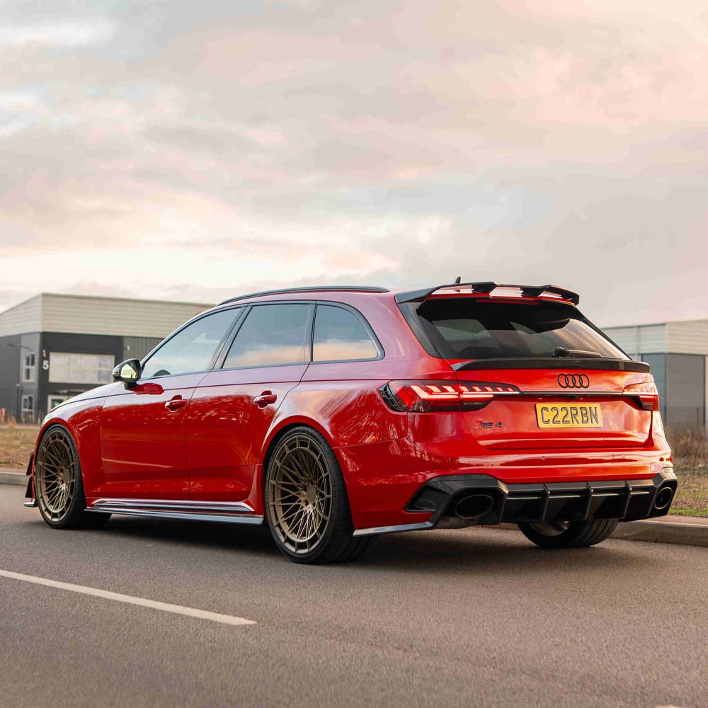 Audi A4/S4/RS4 B9 & 9.5 Carbon Fibre Middle Spoiler - CT Design - view 2
