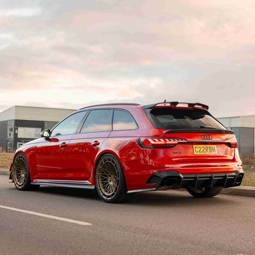 Audi A4/S4/RS4 B9 & 9.5 Carbon Fibre Middle Spoiler - CT Design - view 2