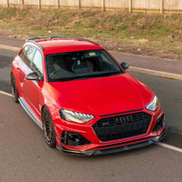 Audi RS4 B9.5 Carbon Fibre Front Canards- CT Design - view 2