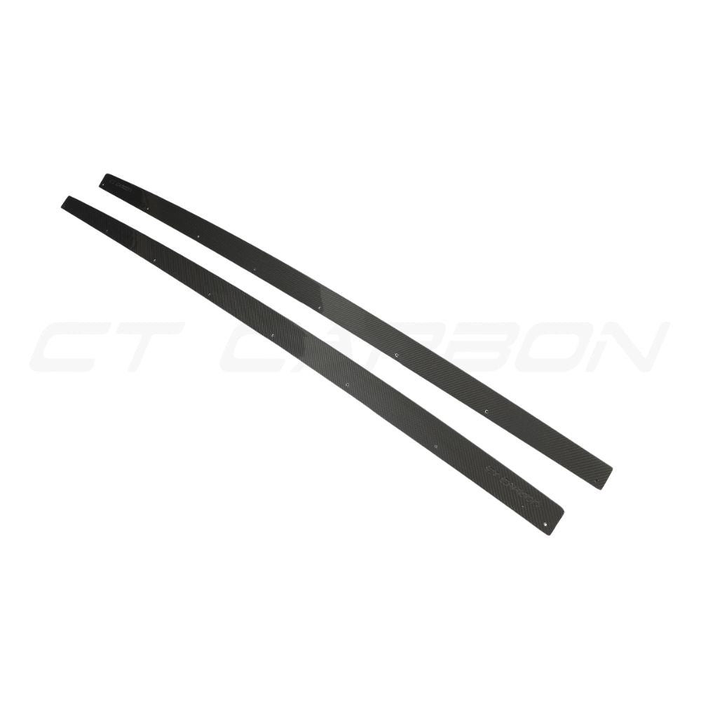 Audi RS4 B9.5 Carbon Fibre Side Skirts - CT Design - view 15