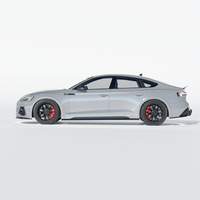 Audi RS5 B9.5 Sportback 2020-2025 Carbon Fibre Side Skirts - CT Design - view 3