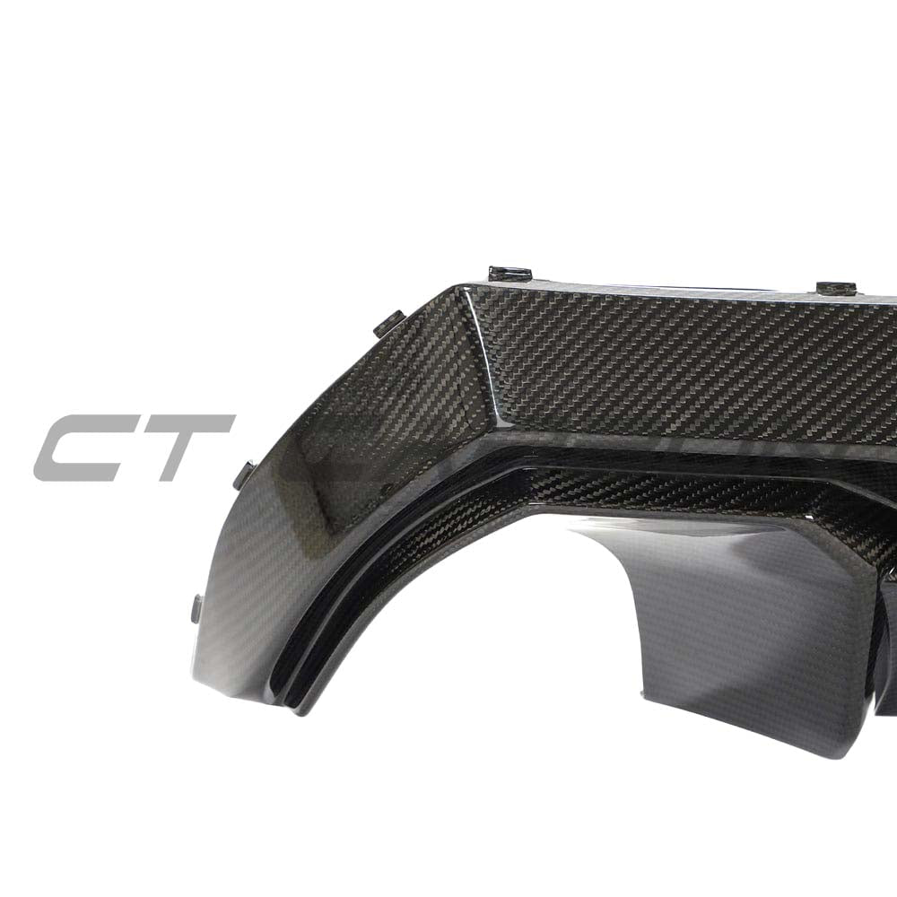 BMW 1 Series F40 Carbon Fibre Diffuser - CT Design - view 8