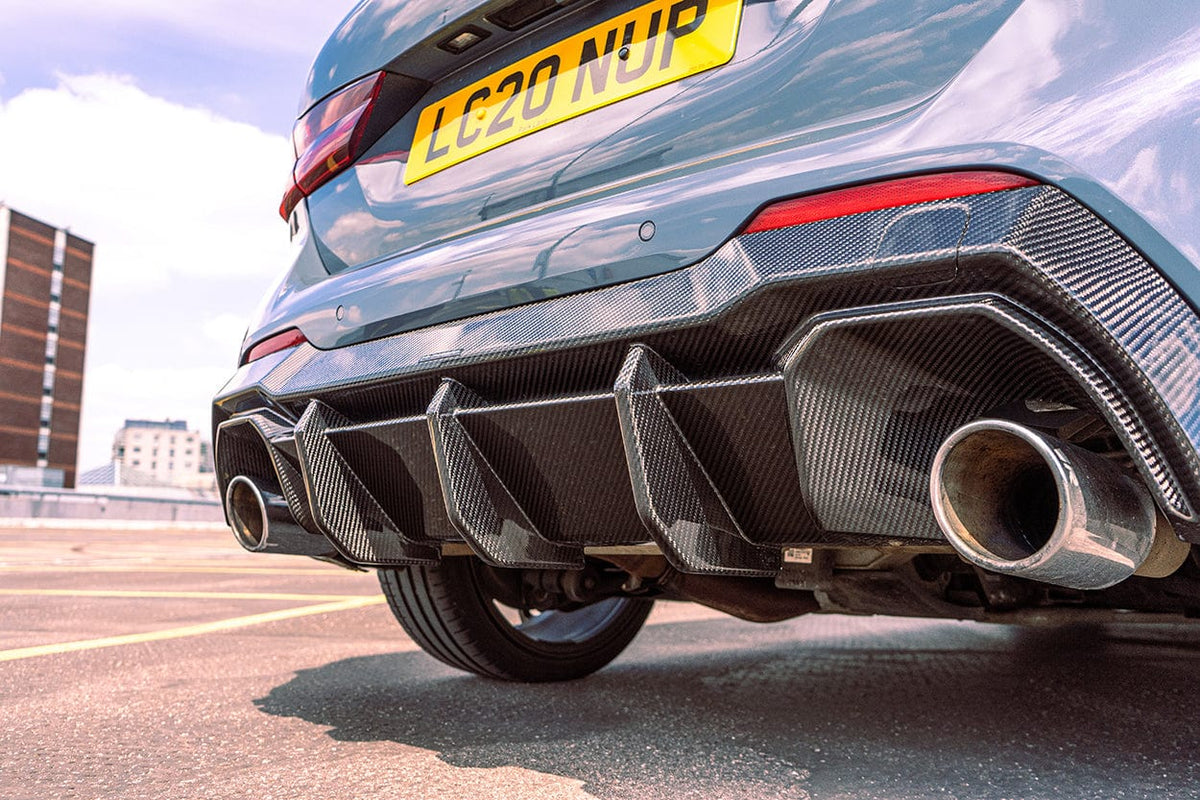 BMW 1 Series F40 Carbon Fibre Diffuser - CT Design - view 3