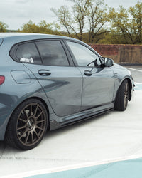 BMW 1 Series F40 Carbon Fibre Side Skirts - CT Design - view 6