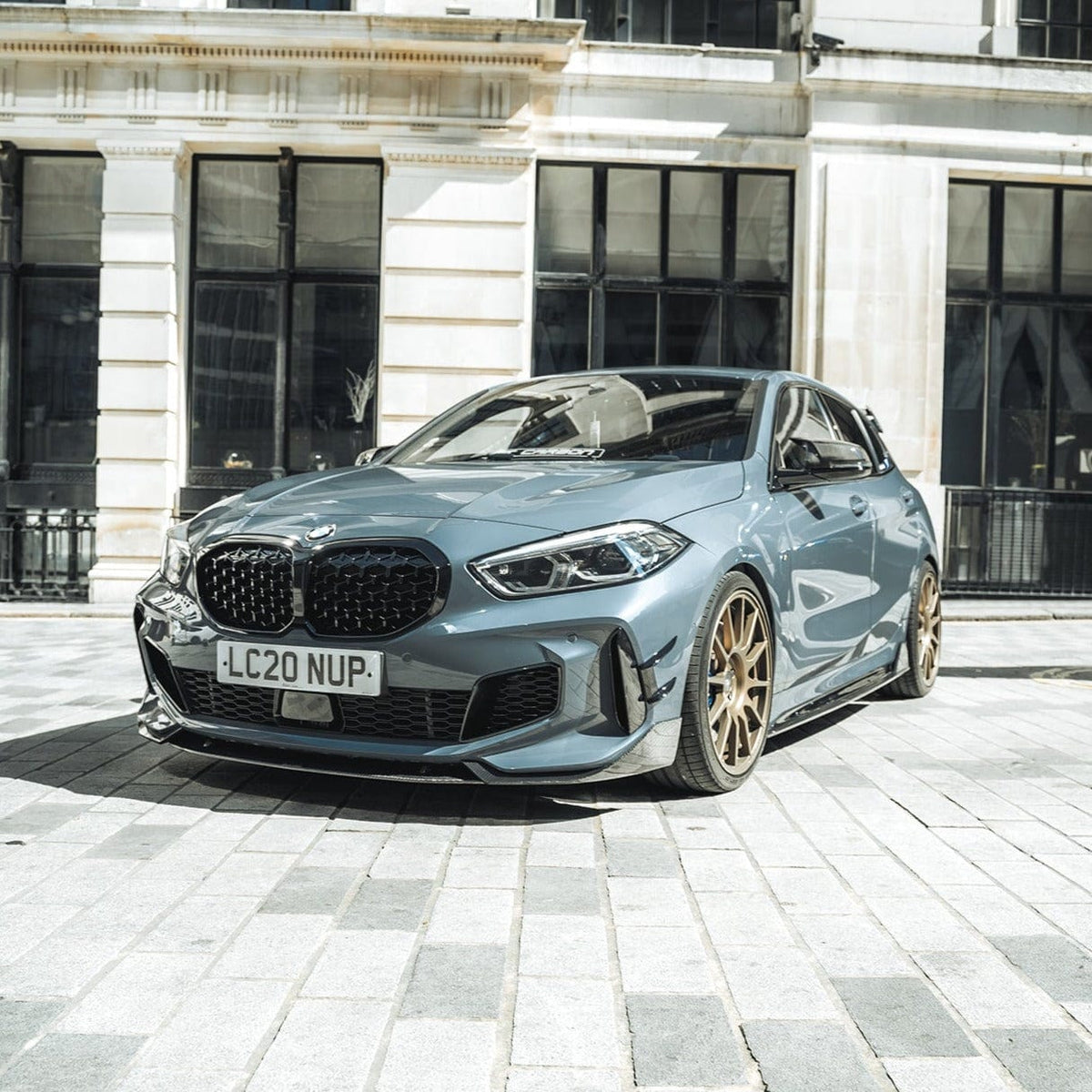 BMW 1 Series F40 2019-2024 Carbon Fibre Splitter - CT Design - view 2