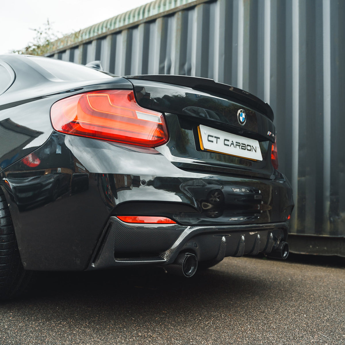 BMW 2 Series F22/F23 Carbon Fibre Diffuser V1 - view 2