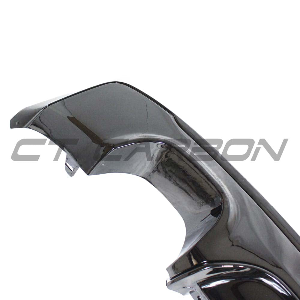 BMW 2 Series F22/F23 Gloss Black Twin Exhaust Diffuser - view 8