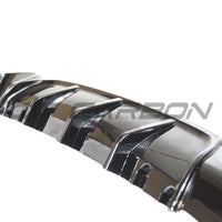 BMW 2 Series F22/F23 Gloss Black Twin Exhaust Diffuser - view 12
