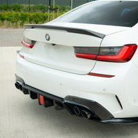 BMW G20/G21 3 Series 2019-2022 Pre LCI Gloss Led Black Diffuser With Tips - view 3
