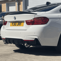 BMW 4 Series F32 Gloss Black Spoiler - V4 - view 2