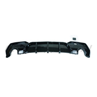 BMW G22/G23 4 Series 2020-2024 Pre LCI Gloss Black Round Tip Diffuser - view 6