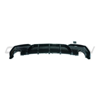 BMW G22/G23 4 Series 2020-2024 Pre LCI Gloss Black Round Tip Diffuser - view 7