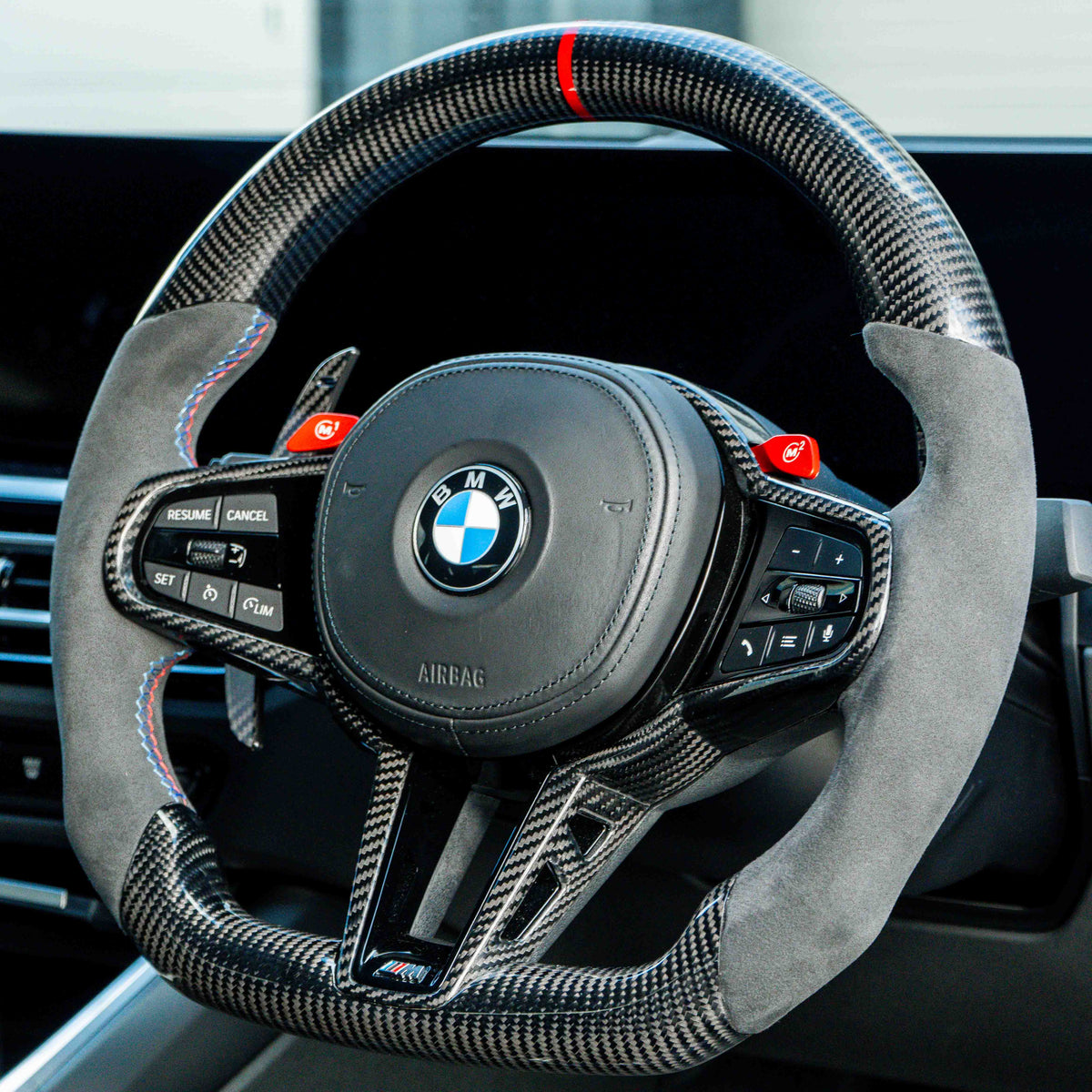 BMW Carbon Fibre Magnetic Shifter Paddles - view 2