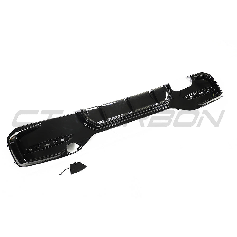 BMW F20/F21 1 Series Gloss Black LCI Diffuser - Twin Left - view 2