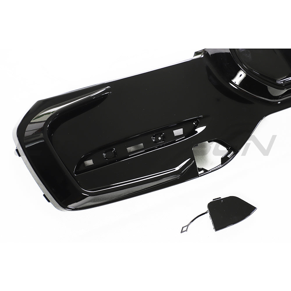 BMW F20/F21 1 Series Gloss Black LCI Diffuser - Twin Left - view 3