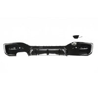 BMW F20/F21 1 Series Gloss Black LCI Diffuser - Twin Left