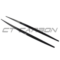 BMW F20/F21 1 Series LCI Gloss Black Side Skirts - view 2