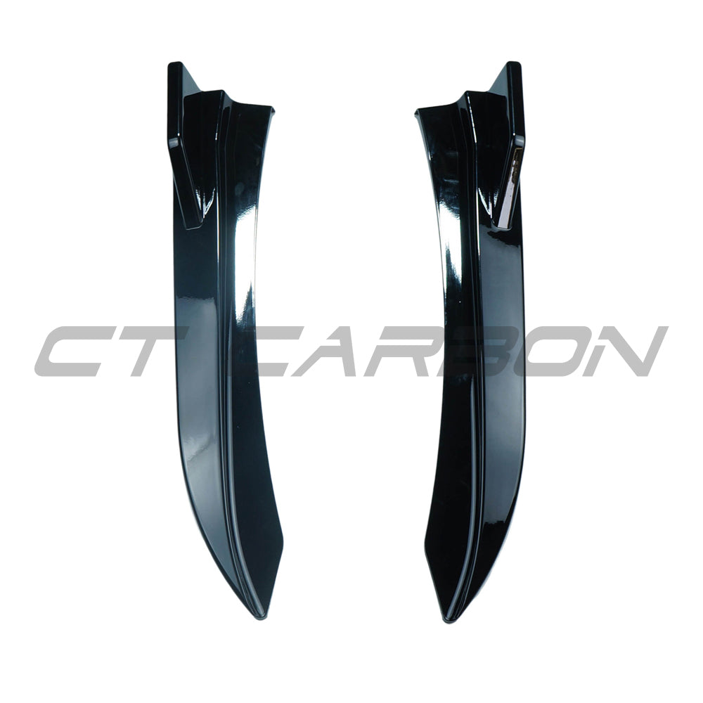 BMW F30/F31 3 Series Gloss Black Rear Bumper Corners - view 2
