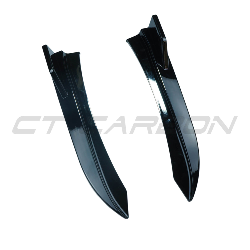 BMW F30/F31 3 Series Gloss Black Rear Bumper Corners - view 3