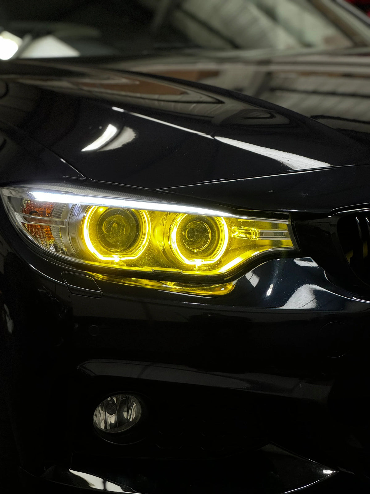 BMW F30/F31 3 Series Pre-lci Yellow Xenon Drl Module Set (2012-2015) - view 3