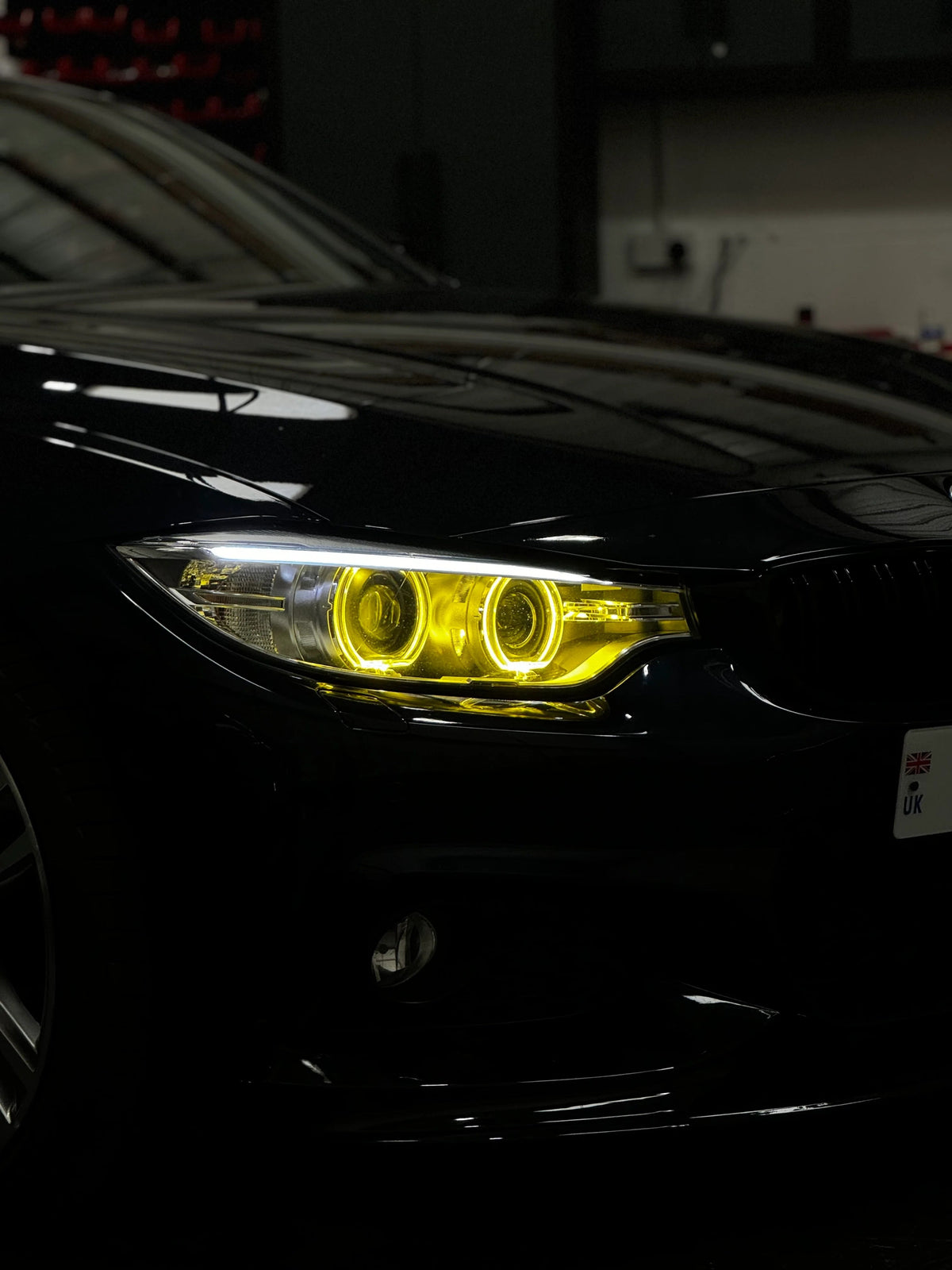 BMW F30/F31 3 Series Pre-lci Yellow Xenon Drl Module Set (2012-2015) - view 4