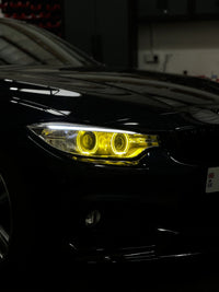 BMW F30/F31 3 Series Pre-lci Yellow Xenon Drl Module Set (2012-2015) - view 4