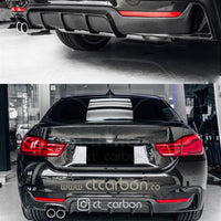 BMW F36 4 Series Coupe Full Carbon Fibre Kit (twin Exhaust) - V2 - view 3