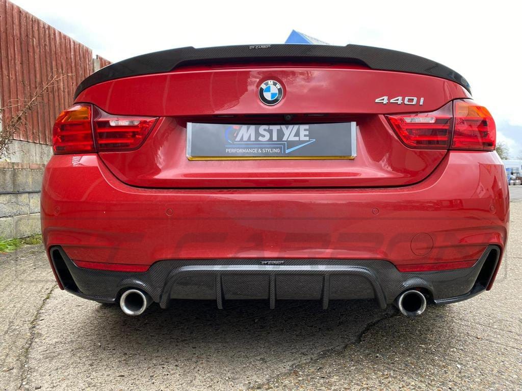 BMW F36 4 Series Coupe Full Carbon Fibre Kit (dual Exhaust) - V2 - view 4