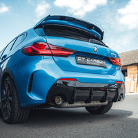 BMW F40 & F70 1 Series 2019+ Gloss Black Spoiler - V1 - view 4