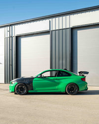 BMW F87 M2/M2C & F22 2 Series Carbon Fibre Swan Neck Wing - V8 - CT Design - view 6