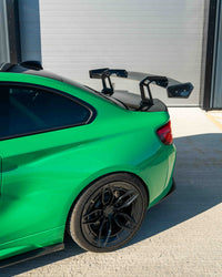 BMW F87 M2/M2C & F22 2 Series Carbon Fibre Swan Neck Wing - V8 - CT Design - view 7