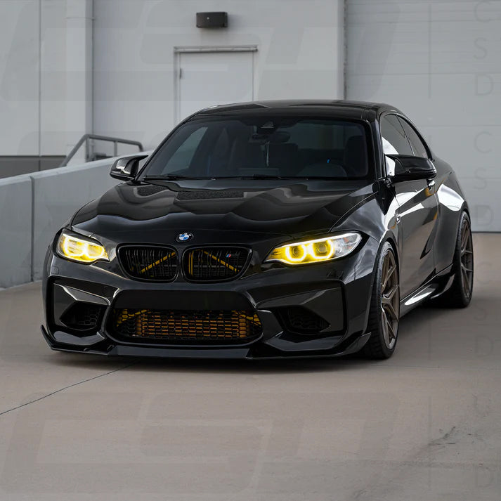BMW F87 M2/M2C Pre-lci Yellow Xenon Drl Module Set (2014-2018) - view 4