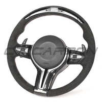 BMW Fxx Alcantara / Led Custom Steering Wheel - view 2