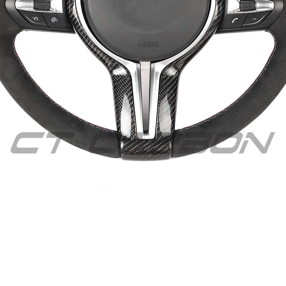 BMW Fxx Alcantara / Led Custom Steering Wheel - view 5