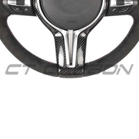BMW Fxx Alcantara / Led Custom Steering Wheel - view 5