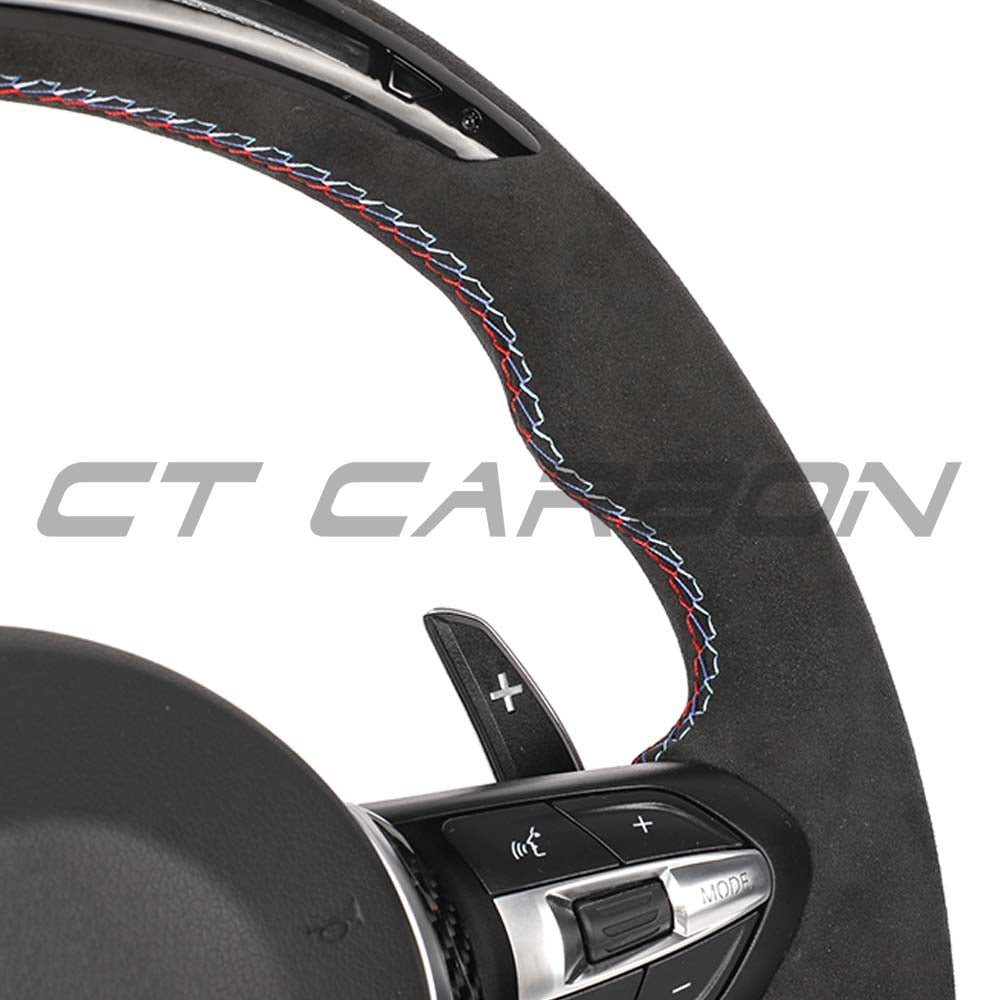 BMW Fxx Alcantara / Led Custom Steering Wheel - view 7